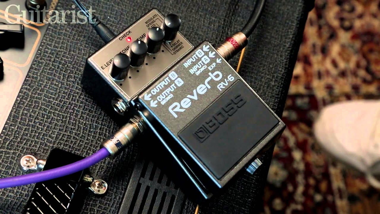 BOSS RV-6 Reverb Pedal
