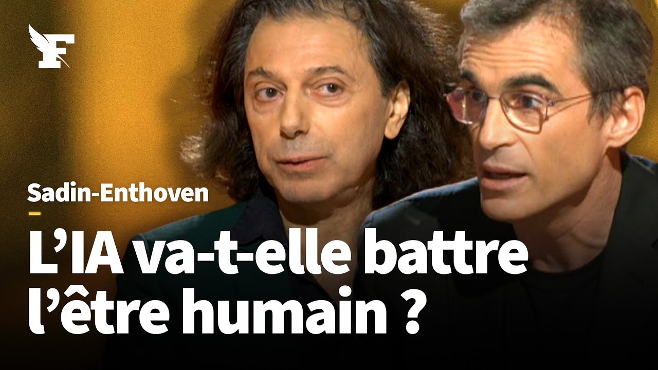 Des philosophes contre les robots : Raphaël Enthoven face à Éric Sadin