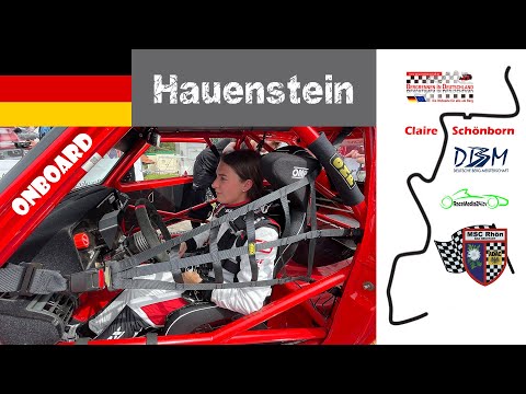 Onboard | Claire Schönborn | VW Golf Typ 17 STW |  Hauenstein Hill Race 2024 | JWRC Rally RaceMedia