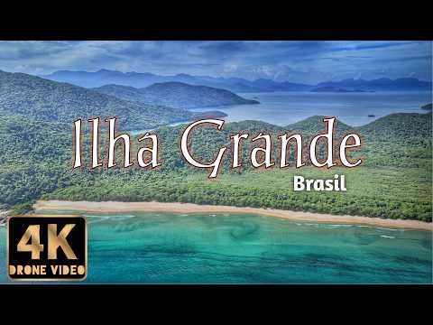 Ilha Grande, Rio de Janeiro, Brasil HDR 4K Drone