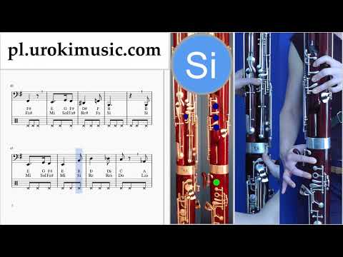 Nauka Gry Na Fagocie Harry Potter - Hedwig's Theme Nuty Poradnik um-i463