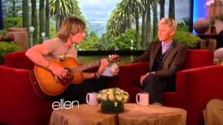 Keith Urban Sings &quot;For You&quot; Live on Ellen