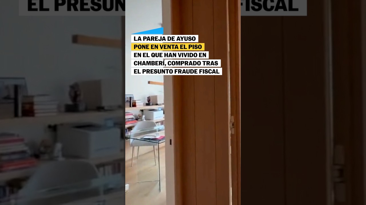 La pareja de Ayuso pone en venta el piso comprado en el que han vivido en Chamberí #shorts