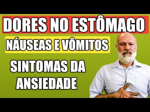 STOMACH PAINS, NAUSEA, VOMITING - PHYSICAL SYMPTOMS OF ANXIETY