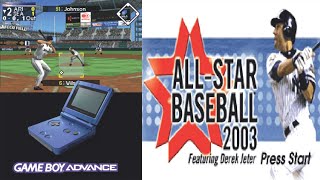 All Star Baseball 2003 GBA - C&M Playthrough
