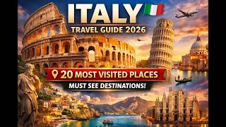 Italy Travel Guide 2026 🇮🇹 | 20 Most Visited Places in Italy | Must See Destinations |