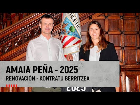 Imagen de portada del video Amaia Peña - Renovación - Kontratu berritzea – 2025