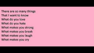 Just Friends - Shane Harper LYRICS