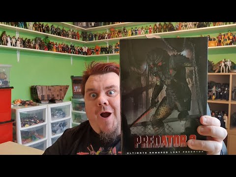 NECA Predator 2 Ultimate Armoured Lost Predator 7 Inch Scale Action Figure Unboxing Review