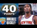 Immanuel Quickley Drops CAREER-HIGH 40 Points In Knicks W! | March 27, 2023