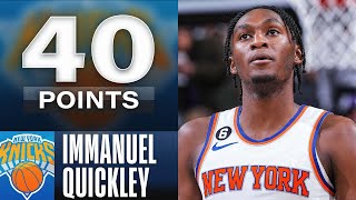 Immanuel Quickley - New York Knicks