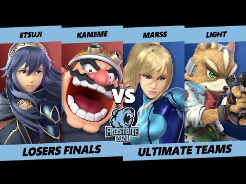 Frostbite 2020 SSBU Losers Finals - Etsuji & Kameme Vs. Marss & Light Ultimate Teams - SSBU