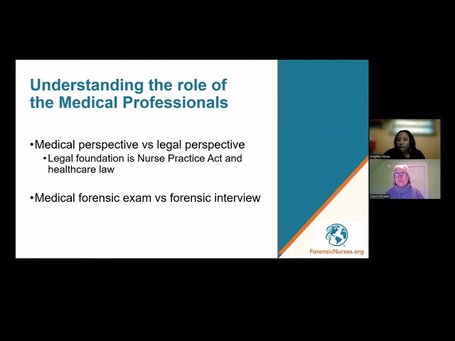 Understanding the Medical Forensic Exam (November 2022)