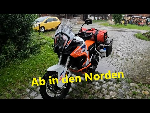 Off on holiday, by motorbike to the North Cape