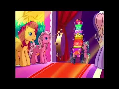 What if Sound Ideas, SQUEAK, WHEEL - SMALL SQUEAKY WHEEL TURNING, CARTOON was in MLP: Charming B-Day