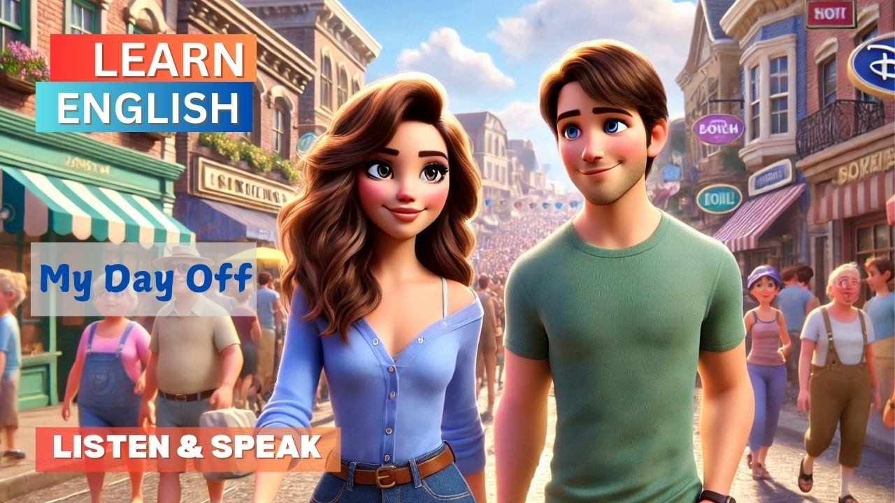 My Day Off! | Daily Life English | English Listening Skills - English Speaking Practice