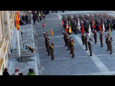 La muerte no es el final. Homenaje a los  Caídos-Oración. Academia Infantería Toledo (8-12-2013)