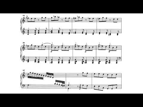 Scarlatti - Keyboard Sonata K.159 in C major (Audio+Sheet) [Cziffra]
