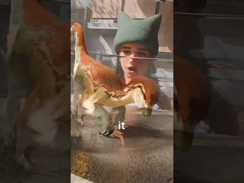 Can a Dinosaur Be Your Pet?🦖           #science #dinosaur #velociraptor #raptor #3d #shorts #short