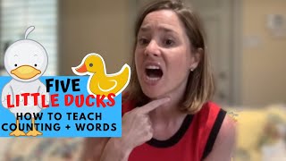 Five Little Ducks Song: How this Song Teaches Counting & Repetition for Speech Therapy W/ Children
