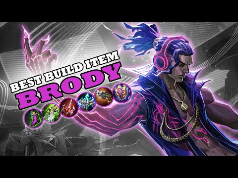 BEST BUILD ITEM BRODY 2022 | BRODY GAMEPLAY SOLO RANK 2022 | BRODY GOLD LANE GAMEPLAY