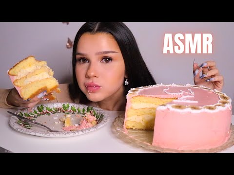 ASMR EATING CAKE 🥺🎂 (SPANISH)