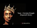 Tupac Everyday Struggle Dopamyth Remix Hold On Be Strong Lyric Video