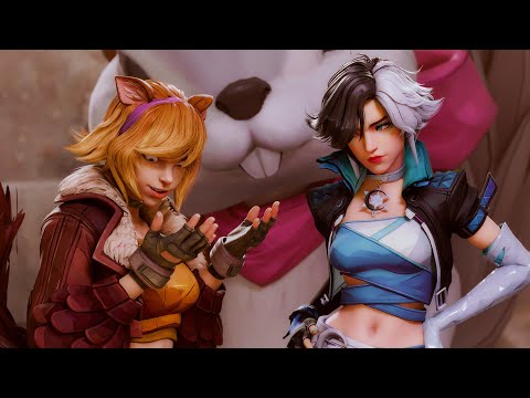 Squirrel Girl meets Luna Snow - Marvel Rivals Animation