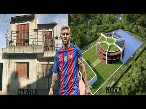 STARE I NOVE KUCE POZNATIH FUDBALERA !