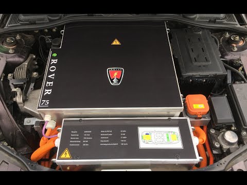 Rover 75 electric car conversion, Elektroauto-Umbau, EV, eRover 75