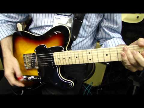 Jerry Donahue demos his Fret-King signature guitar