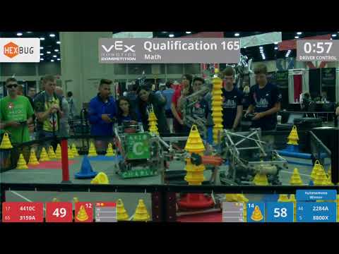 2018 VRC Math Q165 - 4410C 3159A vs 2284A 8800X - 74 to 120