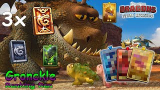 Dragons: Titan Uprising / Gronckle Ranking Run / Full Battle / BP 8600+ / (HTTYD)