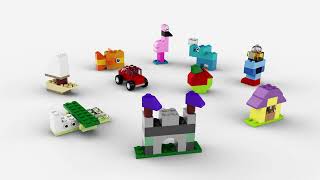 LEGO Classic Чемоданчик для творчества и конструирования (10713) - відео 1