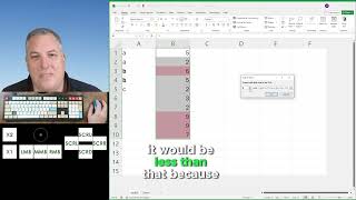 EXCEL BASICS! 4d: Conditional Formatting intro