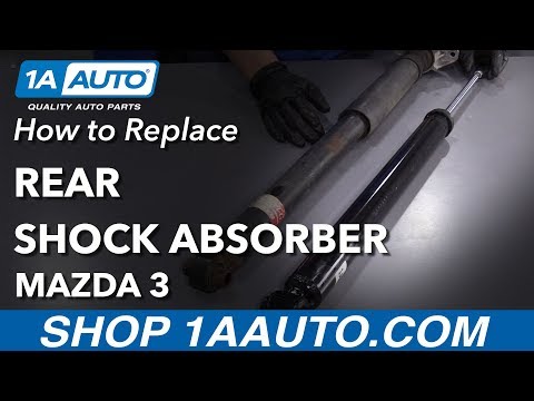 How to Replace Rear Shock 04-09 Mazda 3