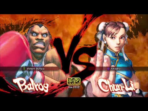 SSFIV AE Ver.2012 : PR Balrog ( Balrog ) VS DRS NASHFAN ( Chun-li ) Ranked Match On Xbox 360