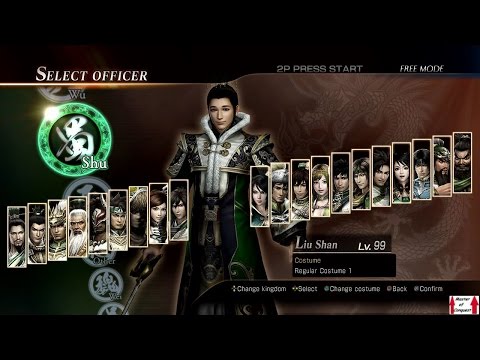Dynasty Warriors 8 Level 5 Weapon Guides - Liu Shan (Capture of Wei - Shu Forces)
