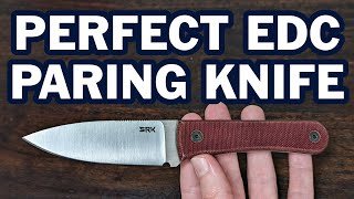 SRK LeBlanc - Small Details Review - Self Reliant Knives LC200N Fixed Blade EDC Camping Paring Knife