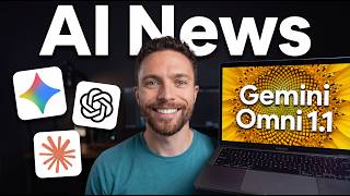 AI News: Omni 1.1, Claude Cowork Browser, Agentic Gemini Live, ChatGPT Stickers & More!