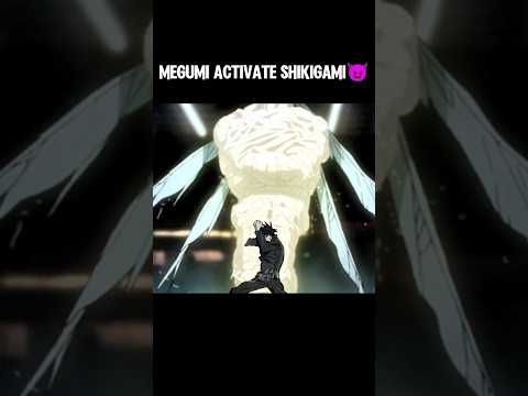 Megumi Activate shikigami 😈 #gojo #jujutsukaisen #anime #music
