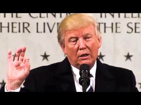 Trump Aimlessly Celebrates CIA’s Birthday With Video Bashing Media