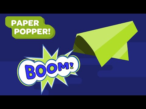 How to Make an Easy Paper Popper-Origami | Paper Bomb || Definition