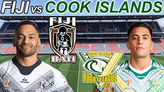 FIJI vs COOK ISLANDS Rugby League World Cup 2026 Live Commentary (Fiji Bati vs T