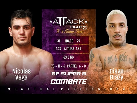 ATTACK FIGHT | NIKOLAS VEGA X DIEGO BRAZY
