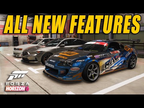 ALL NEW FEATURES AND CHANGES COMING TO FORZA HORIZON 6 THAT WE KNOW OF