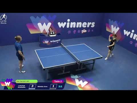 Winners League 29.11.21 Lushchyk Anastasiia - Biletska Inna 17:30