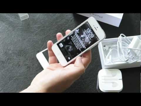 iphone5 - unboxing - hands on (german/deutsch)
