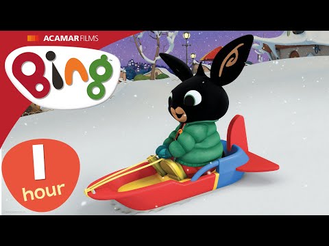 Snow, Presents and MORE | 1+ Hour | Full Episodes Compilation | Bing English