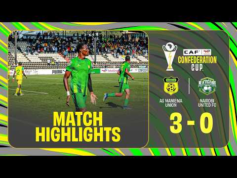 HIGHLIGHTS | AS Maniema Union  🆚 Nairobi United FC   | Matchday 6 | 2025-26 #TotalEnergiesCAFCC